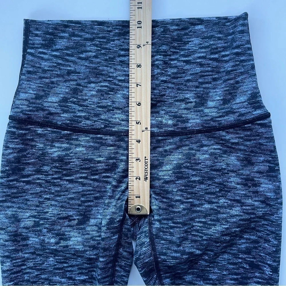 Lululemon Women's Wunder Under Pant Hi-Rise Dramatic Static White Black Size 6